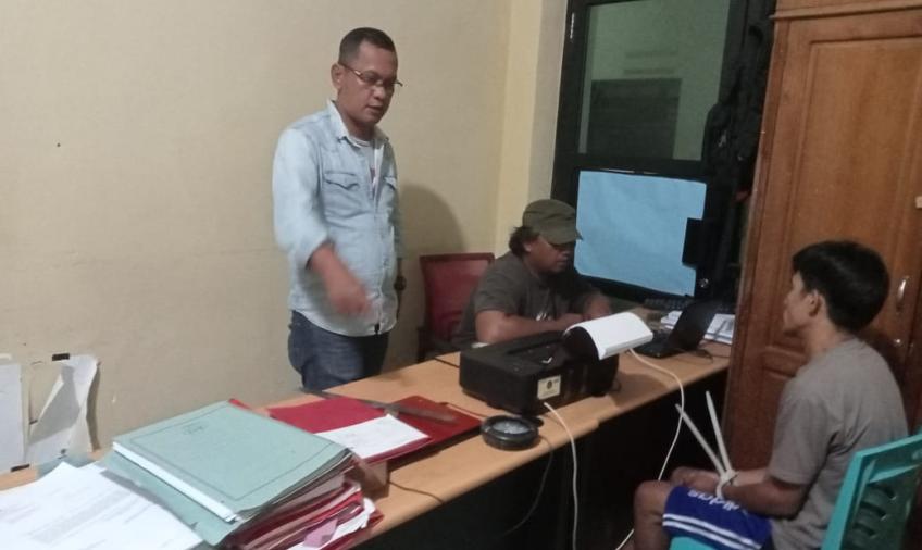 Pelaku berhasil ditangkap