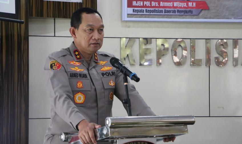 Kapolda Bengkulu Irjen Pol Drs. Armed Wijaya, MH.