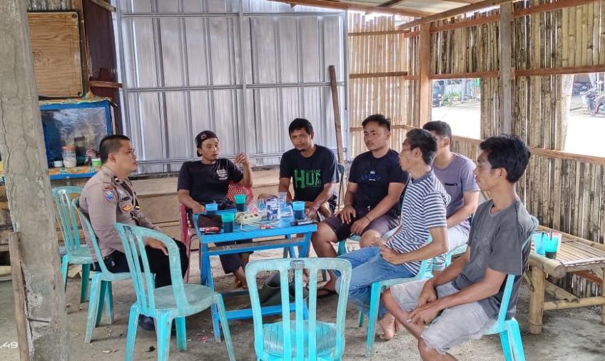 Bhabinkamtibmas Polsek Kota Manna Berikan Arahan ke Anggota OPEK 
