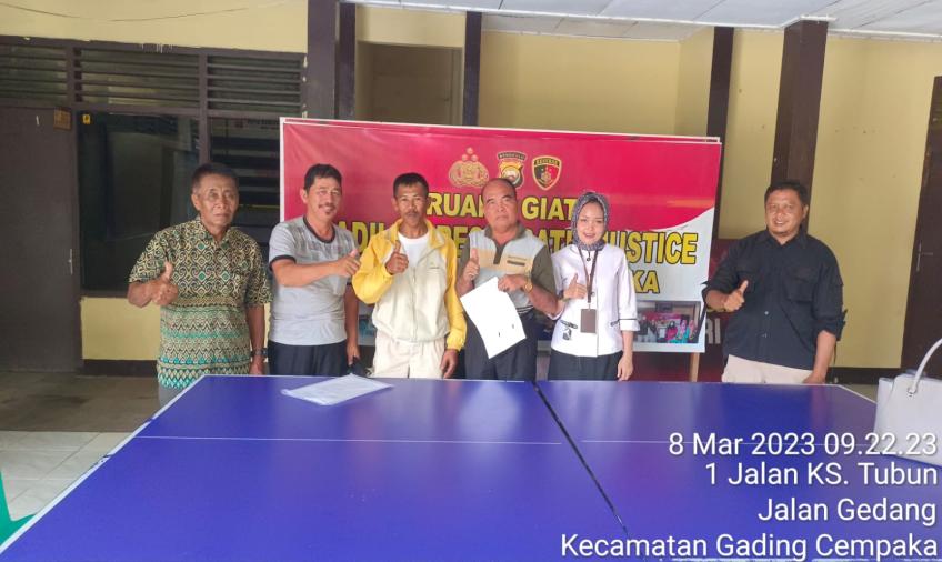 Polsek Gading Cempaka Damaikan Warga Bertikai 