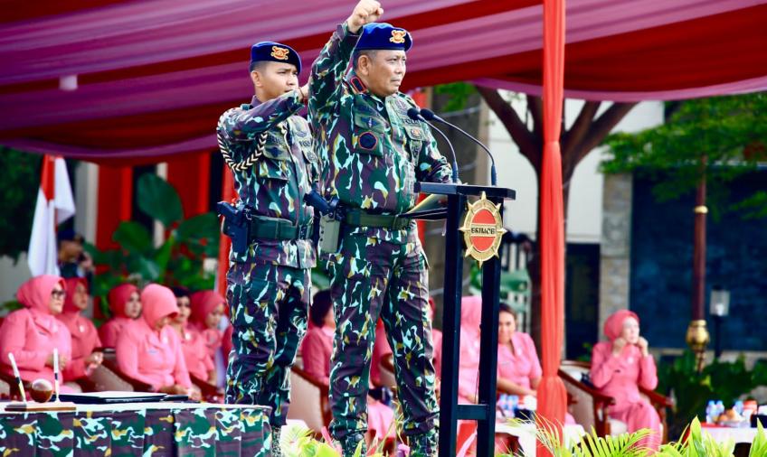 Korps Brimob Polri Meresmikan Struktur Organisasi Baru