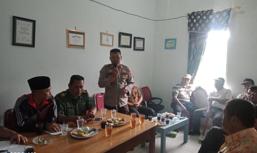  Jumat Curhat Polsek Lebong Selatan Digelar di PT Mega Power Mandiri