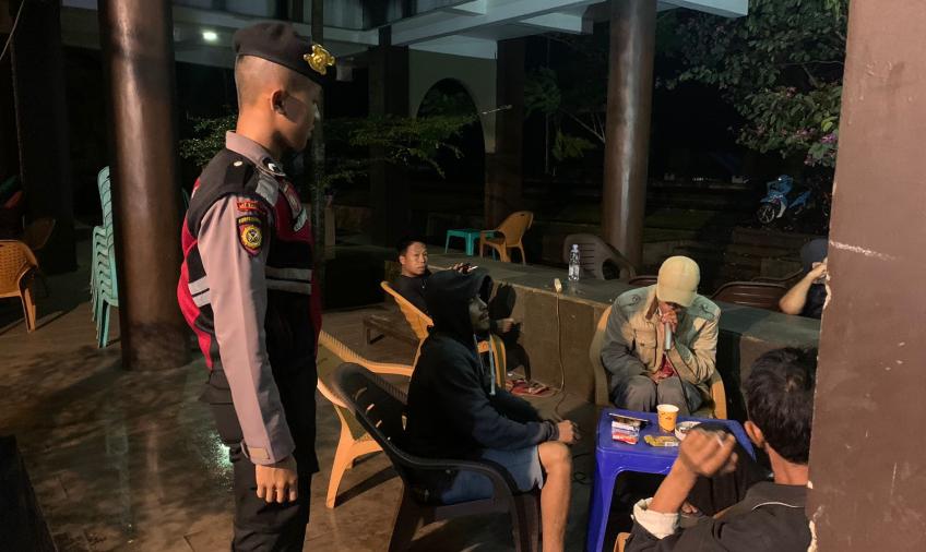 Sat Samapta Polres Lebong Patroli Malam