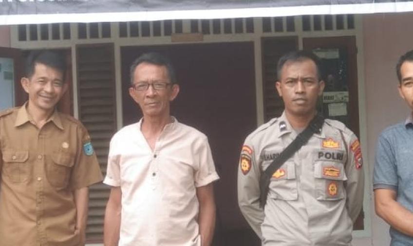  Polsek Lais Sambangi Sekretariat Panwascam