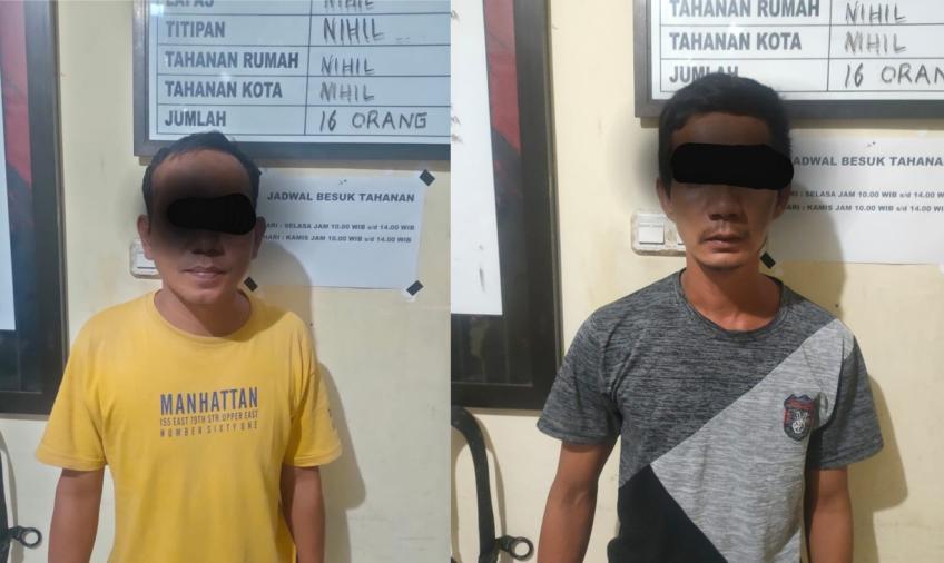 Dua pelaku ditangkap