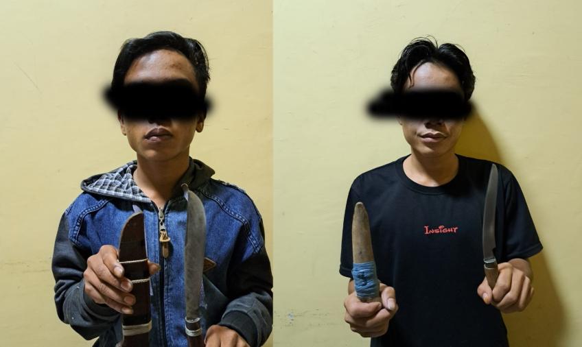 Pelaku dan barang bukti