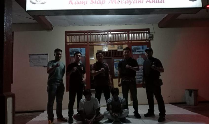 Pelaku diamankan Polsek Batik Nau