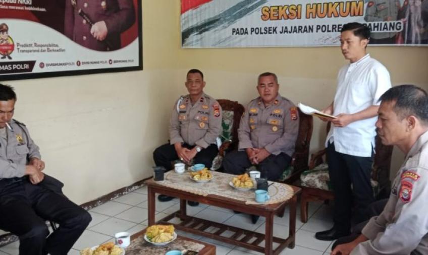 Seksi Hukum Polres Kepahiang Sosialisasi dan Penyuluhan Hukum di Polsek Jajaran