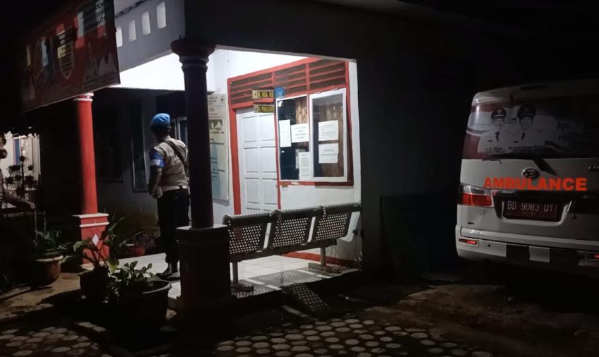Menjaga Kamtibmas, Personil Polsek Air Besi Patroli Objek Vital