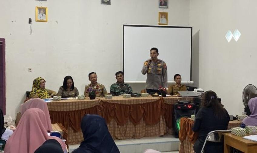 Kapolsek Kerkap Dukung Penanganan Stunting