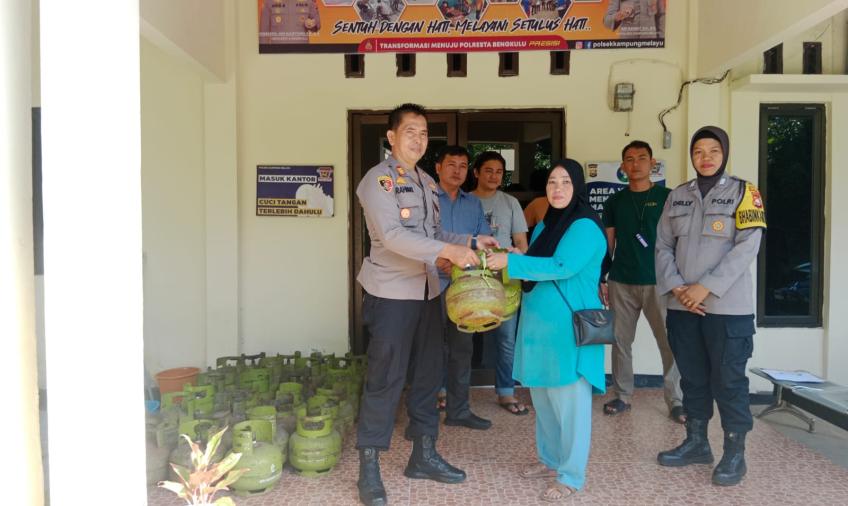 Pelaku pencurian Tabung Gas di ciduk Tim Opsnal Polsek Kampung Melayu