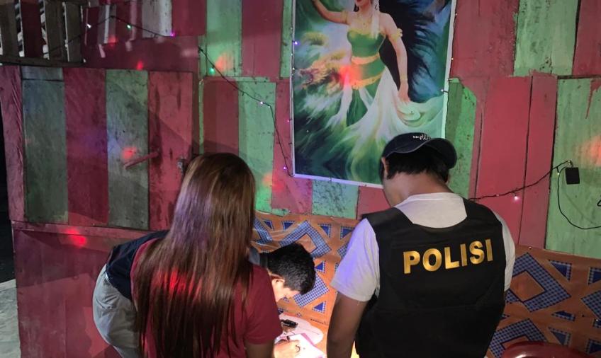 Warung Remang-Remang Jadi Sasaran Razia Polres Bengkulu Tengah