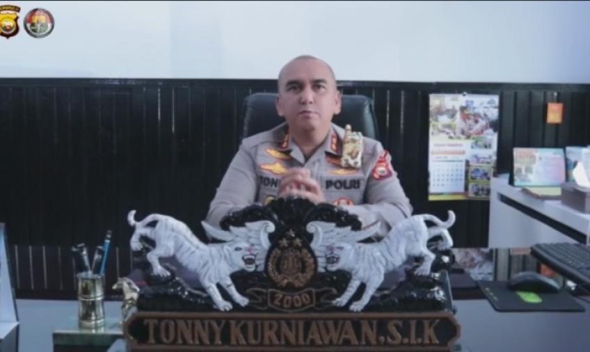 Kapolres Rejang Lebong Polda Bengkulu AKBP Tonny Kurniawan, S.I.K
