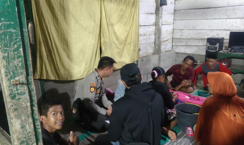 Polisi Saat Mendatangi Lokasi dan Melakukan Olah TKP
