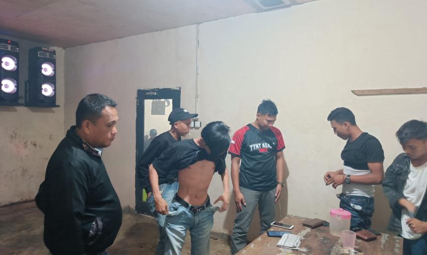 Operasi Pekat Nala, Polsek Kepahiang Sasar Warung Tuak
