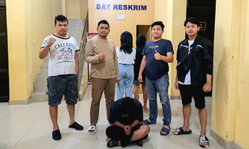 Terduga pelaku berhasil ditangkap