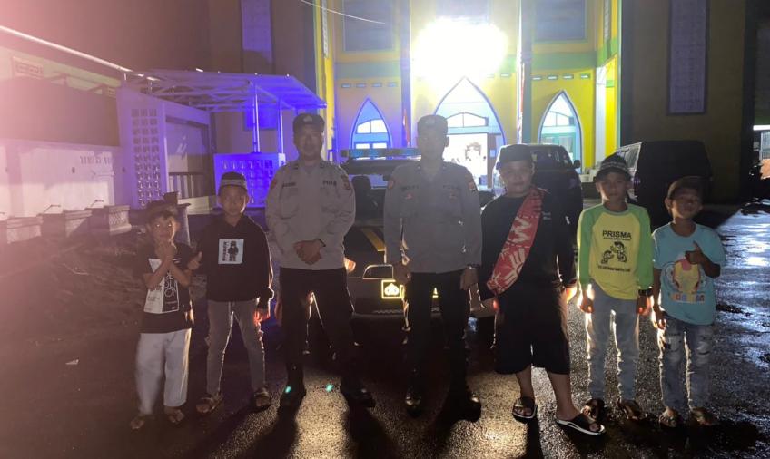 Beri Rasa Aman Beribadah, Polres Kepahiang Gelar Pengamanan dan Patroli Waktu Tarawih