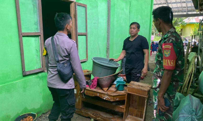 Rumah Warga Kaur Utara Kebakaran, Polisi Turun Cek TKP