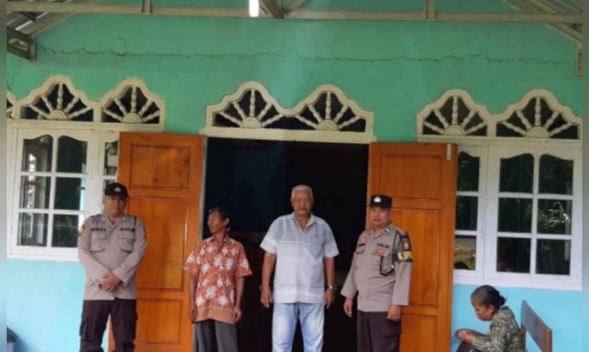 Laksanakan Pengamanan Ibadah Gereja Pada Minggu Pagi Jadi Rutinitas Polsek Padang Jaya