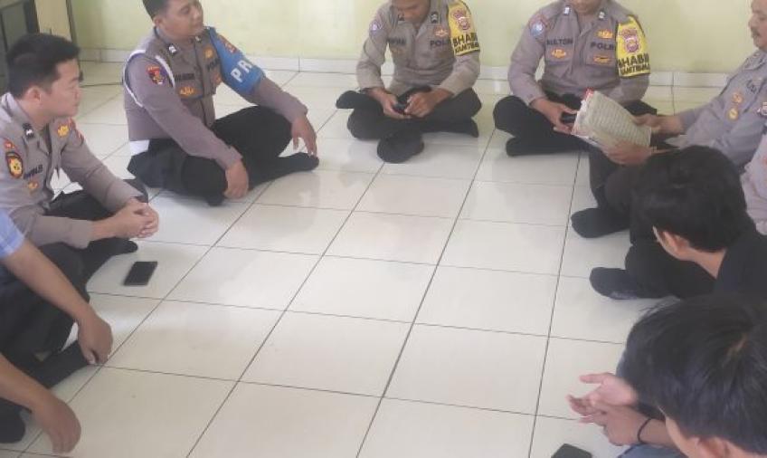 Ramadan, Polsek Putri Hijau Tadarus Al Quran Setiap Pagi