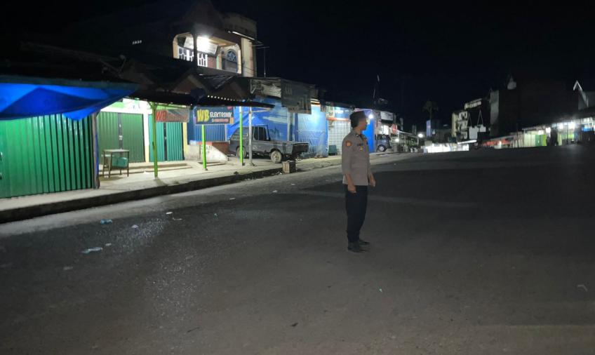 Antisipasi kasus 3C dan Balap Liar selama bulan Puasa, Polsek Ketahun Gelar Patroli Dini Hari