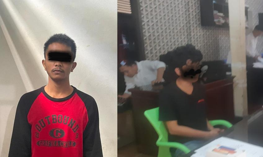 Dua pelaku penganiayaan