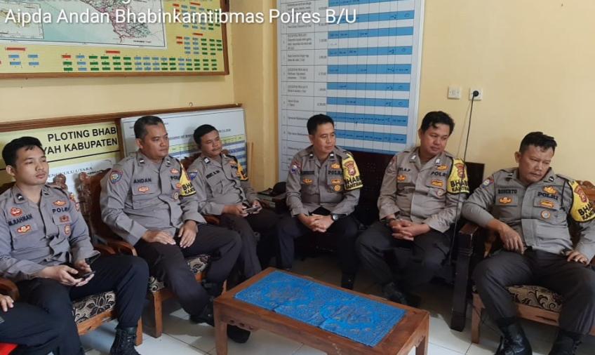 Tingkatkan SDM, Satbinmas Polres Bengkulu Utara Mengikuti Program Polisi Belajar