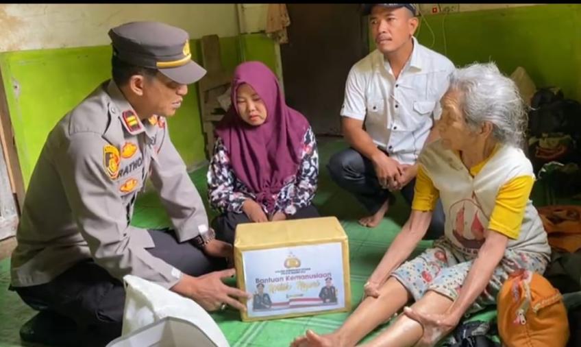 Polsek Kerkap Salurkan Bantuan Kemanusiaan untuk Negeri 