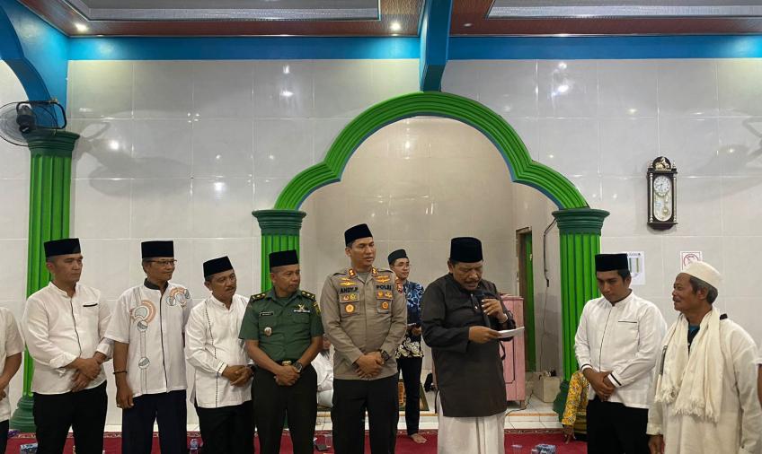 Kapolres Bengkulu Utara Safari Ramadhan di Masjid Bustanil Muttaqin