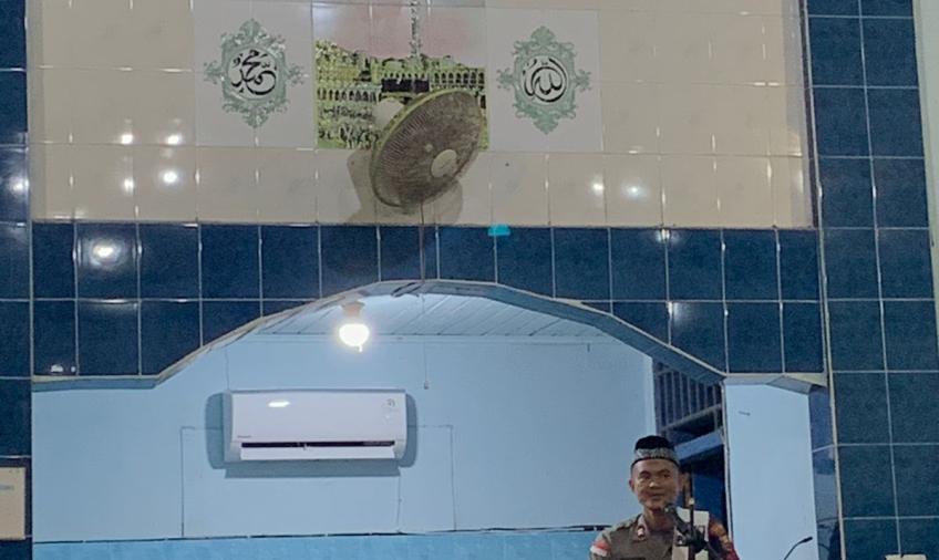 Uztad Polri Berikan Ceramah Kamtibmas di Masjid An-Nur Manna Bengkulu Selatan