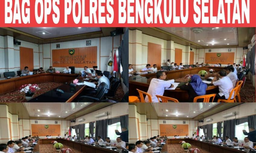 Kapolres Bengkulu Selatan Hadiri Persiapan Pelaksanaan Pilkades Serentak Tahun 2023