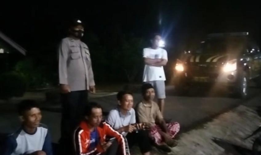 Antisipasi Gangguan Kamtibmas, Polsek Giri Mulya Patroli Subuh di Bulan Ramadan 
