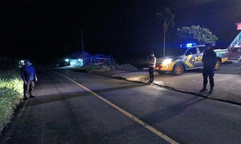 Sat Samapta Polres Rejang Lebong, Laksanakan Patroli Malam Cegah Kejahatan