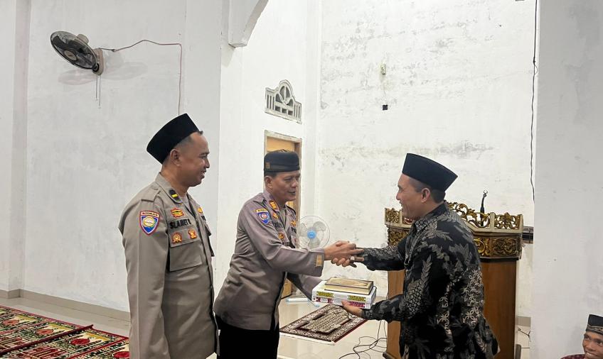 Polres BS Laksanakan Safari Ramadan di Masjid Al Bait 