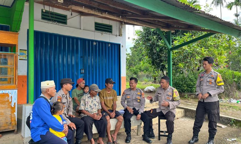 Tampung Keluhan Warga, Polsek Kerkap Gelar Program Jumat Curhat