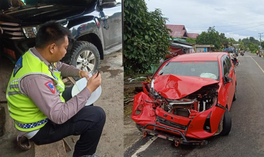 Calya dan Hilux Tabrakan, Rumah Warga dan 2 Nenek Turut Jadi Korban