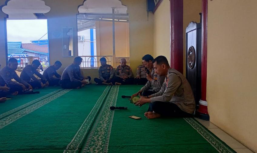 Membentuk Karakter Anggota Polri yang Humanis, Polres Bengkulu Utara Gelar Binrohtal
