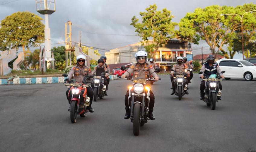 Kapolresta Patroli dan Cek Pasar Tumpah Ramadan di Kota Bengkulu