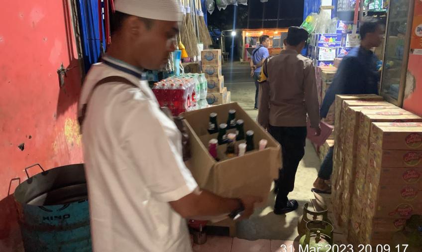 Polsek Sukaraja Sita Miras, Tuak dan Petasan