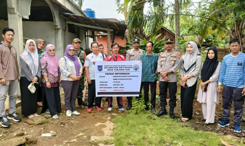 Kapolsek Lais Hadiri Penetapan Titik Nol