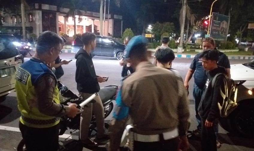 KRYD, Polsek Gading Cempaka Sasar Sejumlah Lokasi, Sita 1 Sepeda Motor