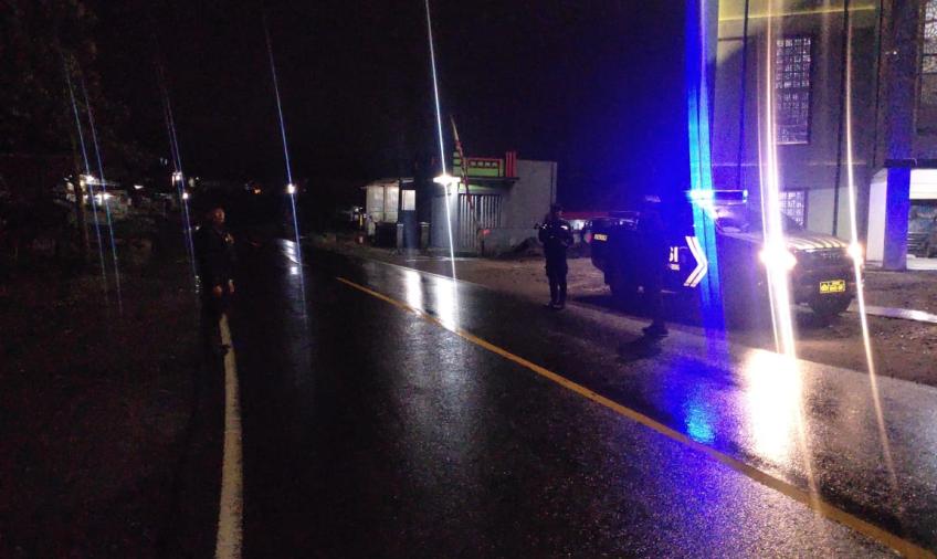 Rutin, Sat Samapta Polres Rejang Lebong Laksanakan Patroli Jalan Lintas Curup-Lubuk Linggau