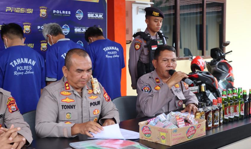 Ops Pekat Nala I, ini Capaian Polres Rejang Lebong