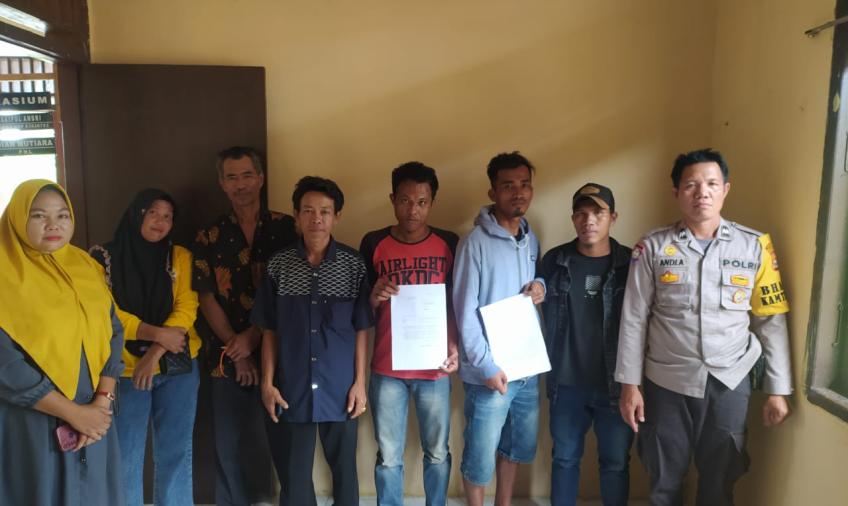 Problem Solving, Babinkamtibmas Damaikan Permasalahan Dugaan Pengeroyokan 