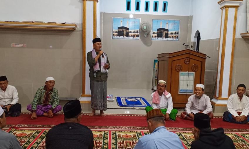 Kapolsek Kota Manna Bersama Forkopimda Bengkulu Selatan Safari Ramadan di Masjid Muttaqin II 