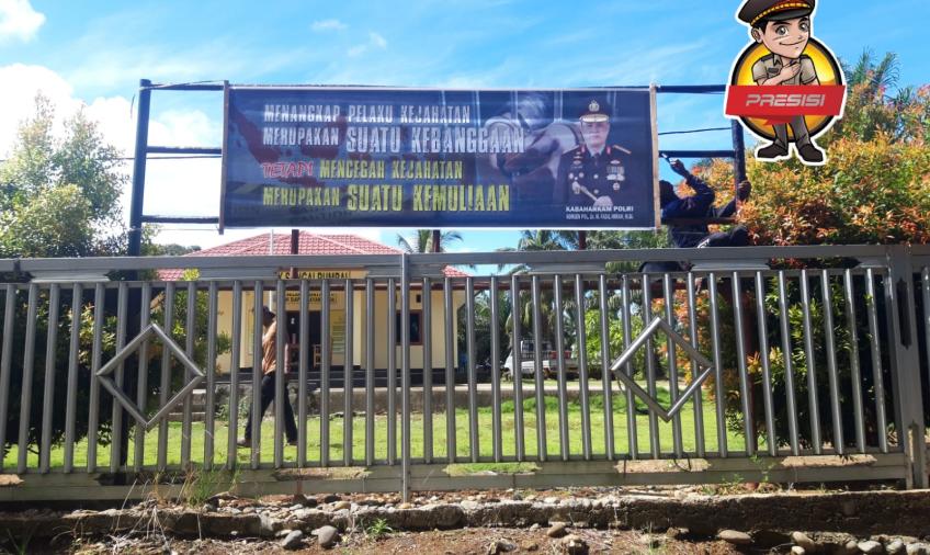 Kanit Samapta Polsek Sungai Rumbai Sebarkan Pesan Kamtibmas Dari Kabaharkam Polri