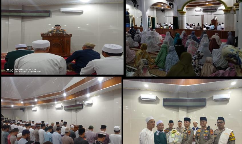 Mendekatkan Diri dengan Masyarakatat, Polresta Bengkulu Keliling Safari Ramadan 