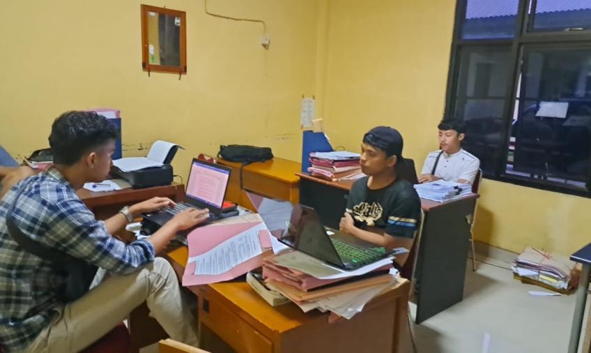 Sat Reskrim Polres Lebong Amankan 2 Pelaku Terduga Pencurian Ampas Emas 