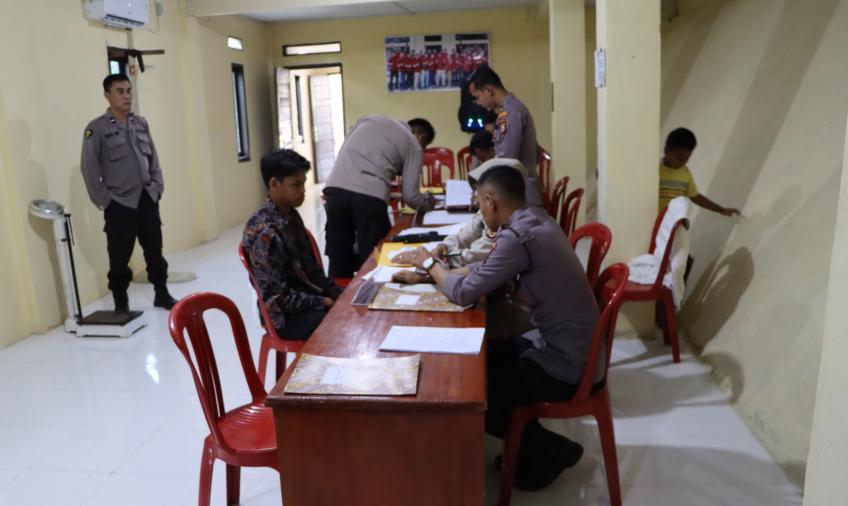 Generasi Muda Kabupaten Mukomuko Datangi Polres