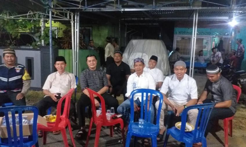 Pererat Silahturahmi, Polsek Muara Bangkahulu Hadiri Takziah Warga Binaannya